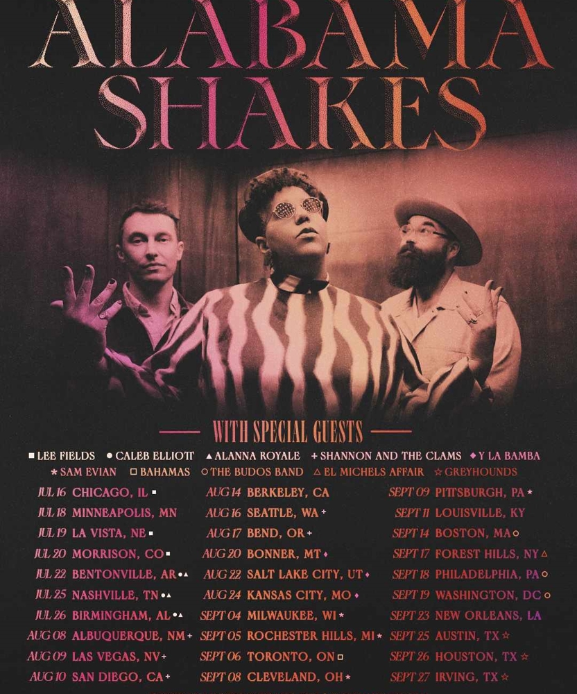 Alabama Shakes Tour August Hayden Homes Amphitheater