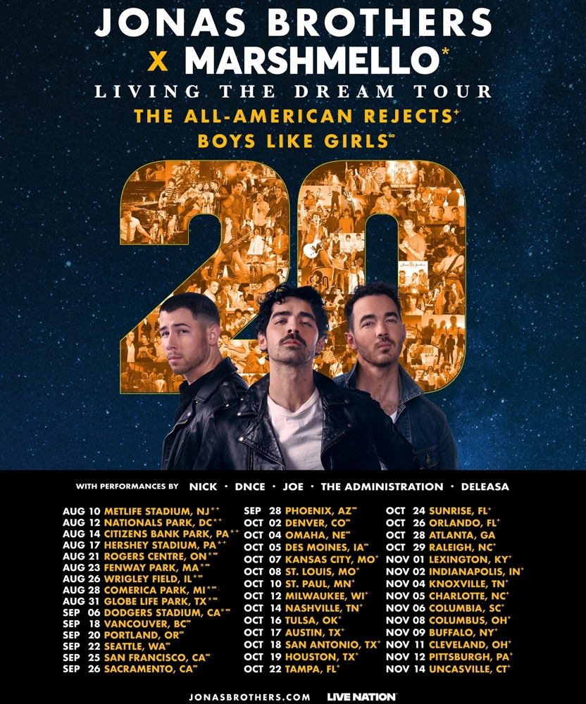 Event on 18 October 2025 - Jonas Brothers @ Doors Open: 19:00