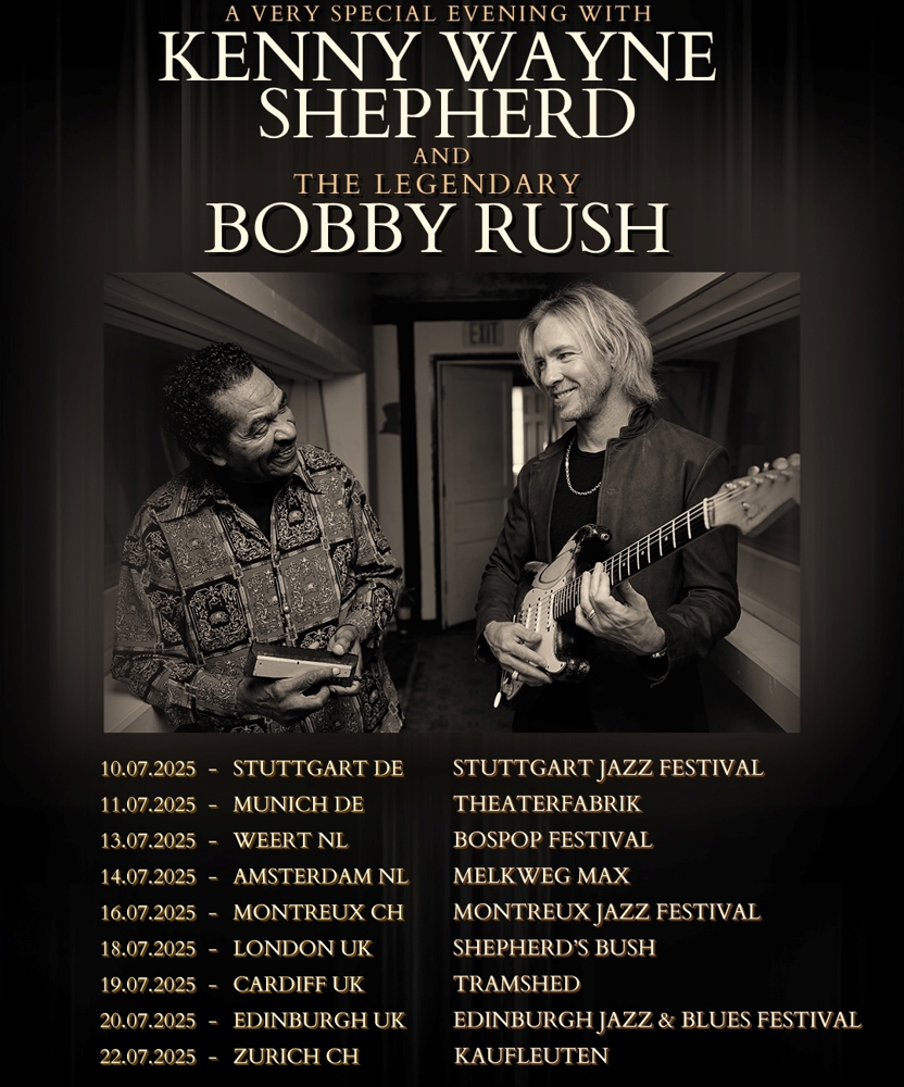Kenny Wayne Shepherd & Bobby Rush - 2025 Tour | Event