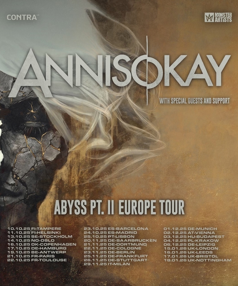 Annisokay - Abyss Pt. II Europe Tour | Event