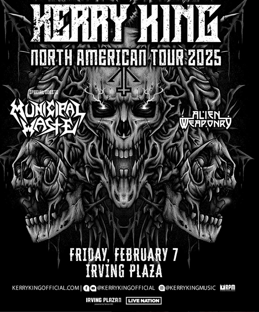 Kerry King - North American Tour 2025 - 07 February 2025 - Irving Plaza