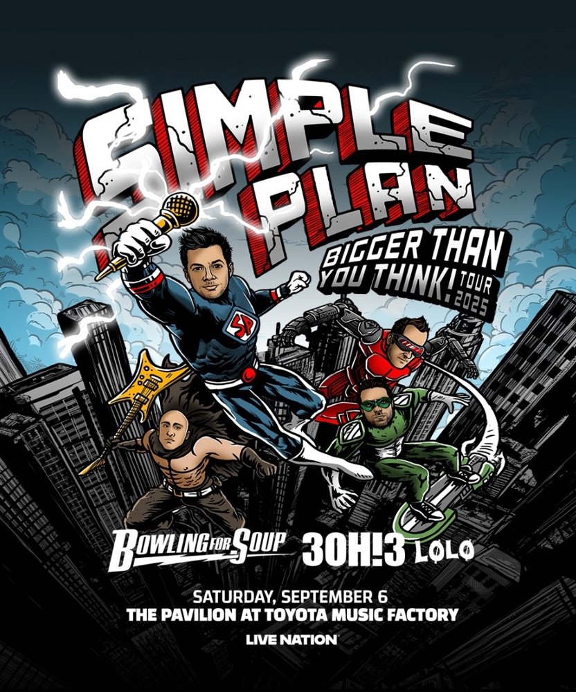 Simple Plan Bigger Than You Think! Tour 2025 06 September 2025