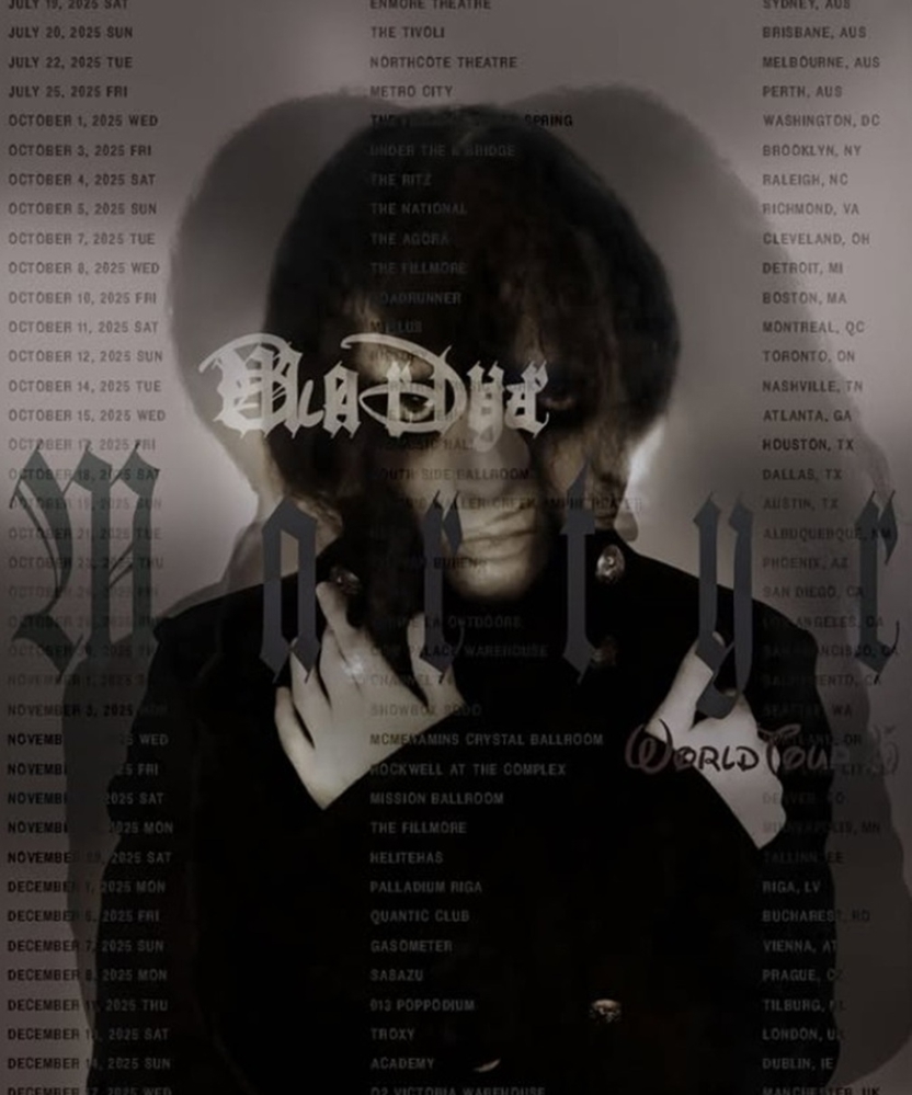 Event on 10 November 2025 - Bladee @ Doors Open: 19:00
