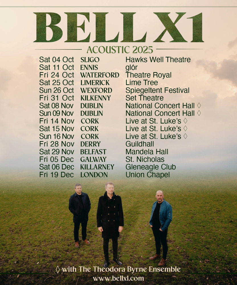 Event on 19 December 2025 - Bell X1 @ Doors Open: 19:00