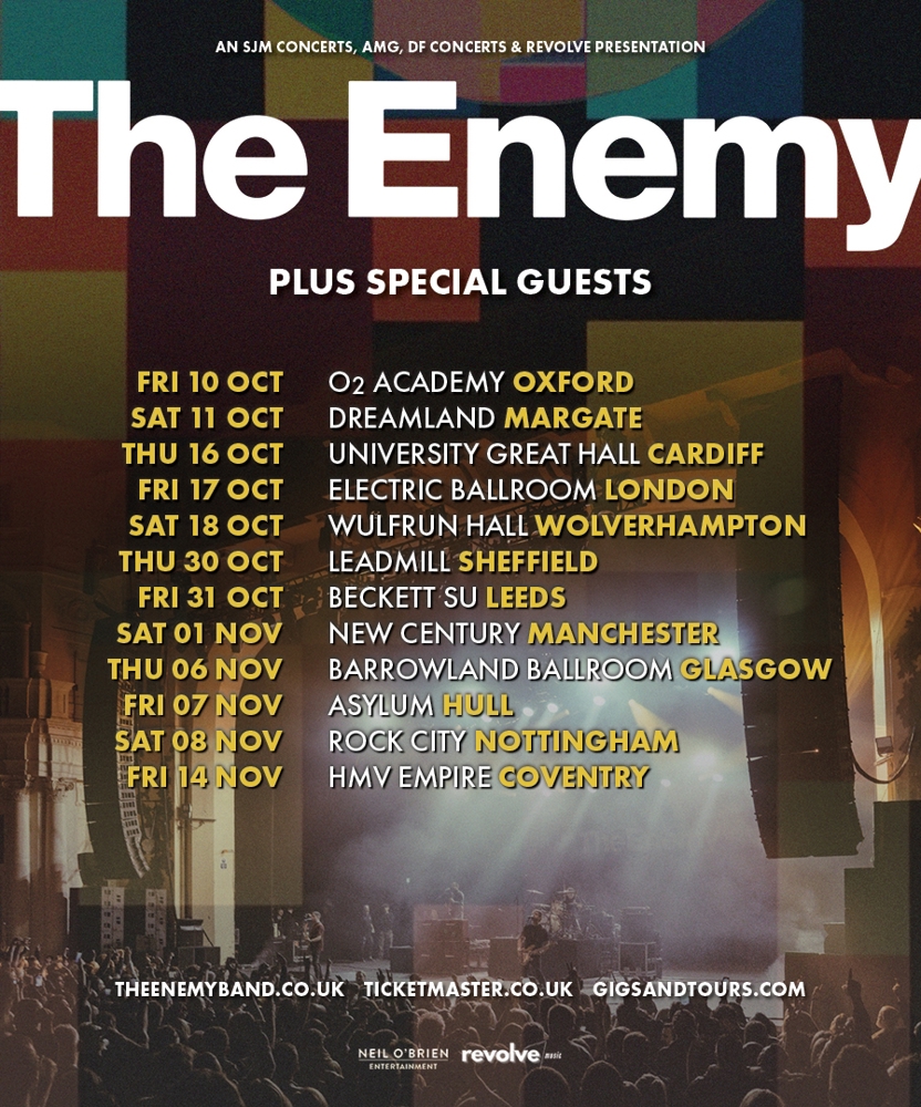 The Enemy - 2025 UK Tour | Event