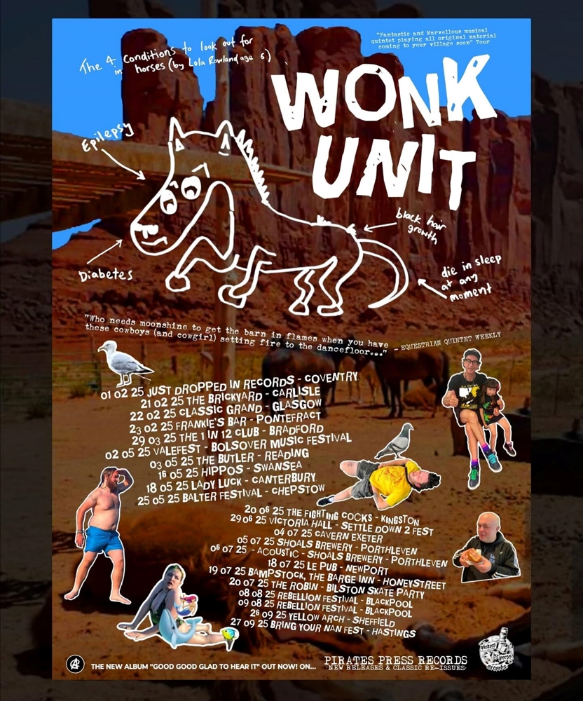 Event on 26 September 2025 - Wonk Unit @ Doors Open: 19:00