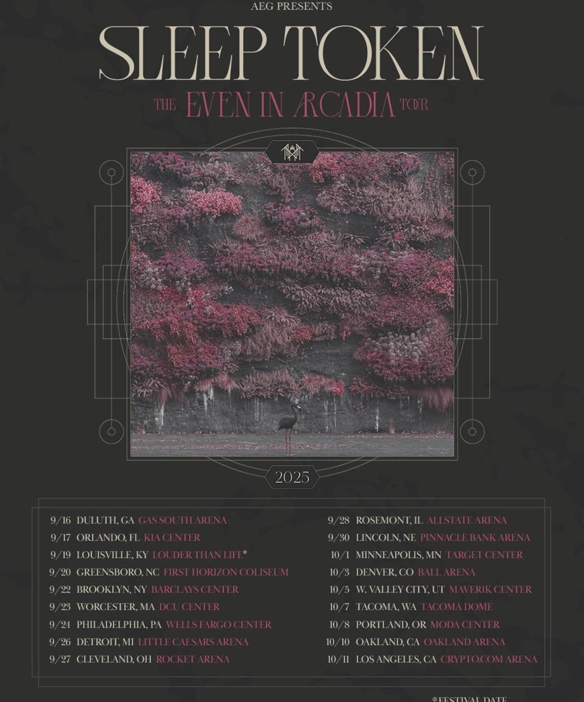 Sleep Token - The Even In Arcadia Tour | Event