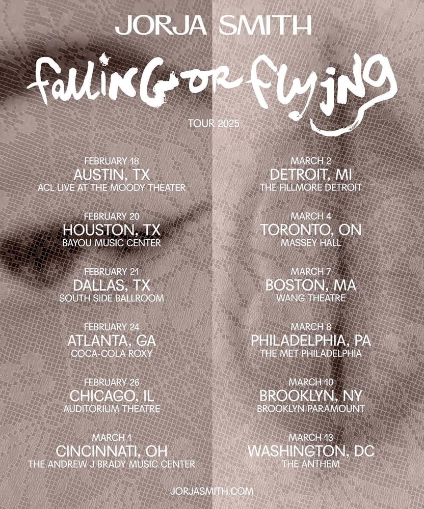 Jorja Smith - Falling or Flying Tour | Event