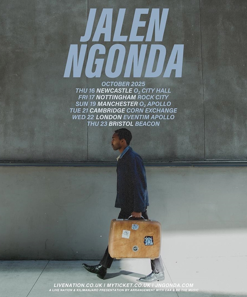 Event on 16 October 2025 - Jalen Ngonda @ Doors Open: 19:00