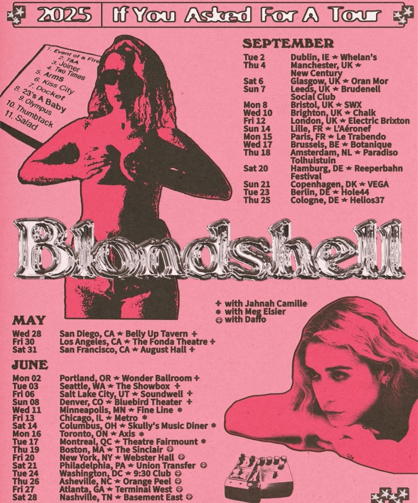 Blondshell - If You Asked For A Tour | Event