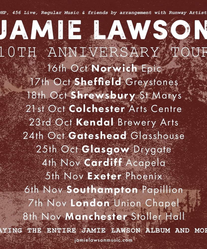 Jamie Lawson - 10th Anniversary Tour | Event