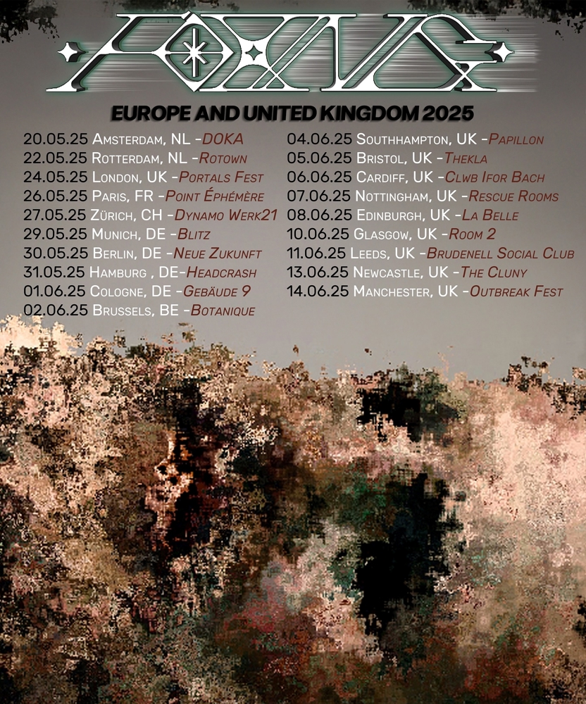 Foxing - Europe and United Kingdom 2025 | Event
