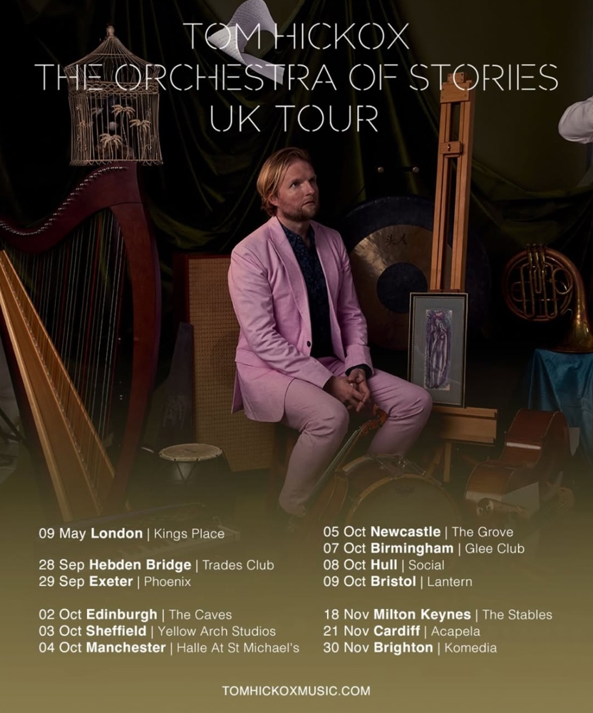 Event on 03 October 2025 - Tom Hickox @ Doors Open: 19:00