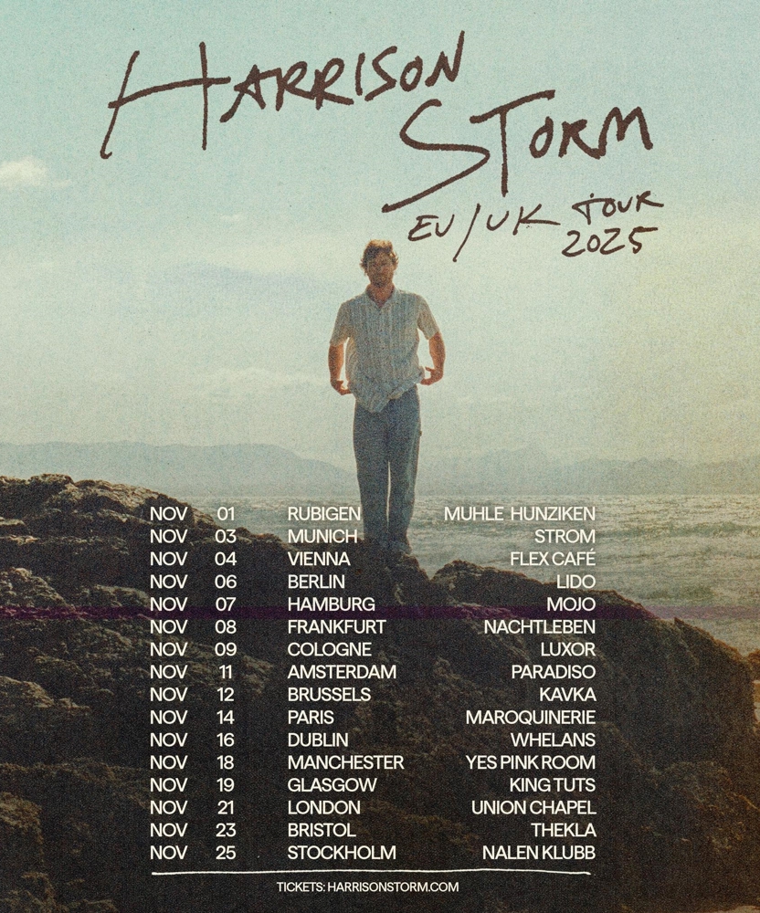 Event on 21 November 2025 - Harrison Storm @ Doors Open: 19:00