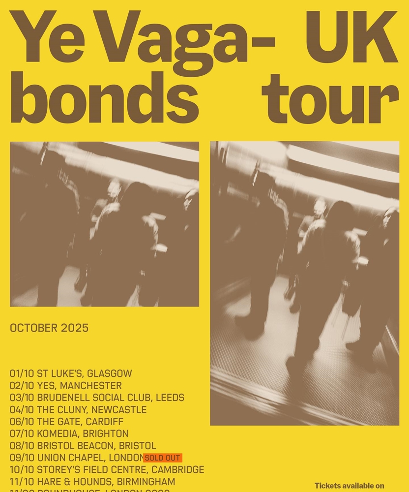 Event on 09 October 2025 - Ye Vagabonds @ Doors Open: 19:00