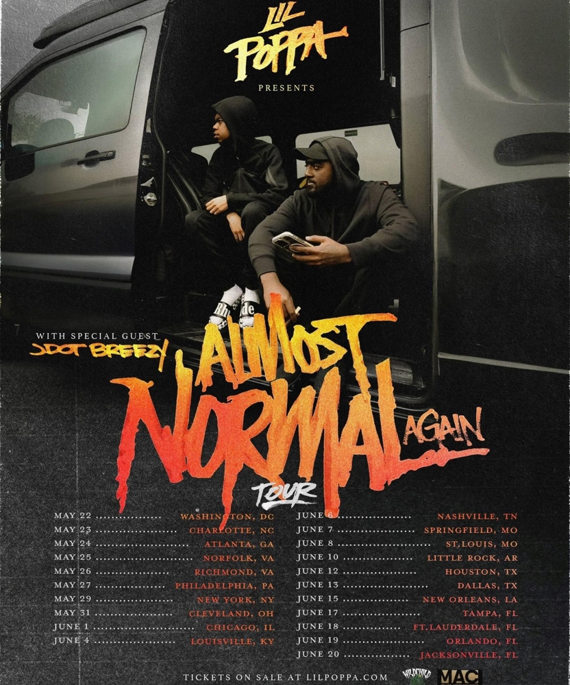 Lil Poppa - Almost Normal Again Tour | Event