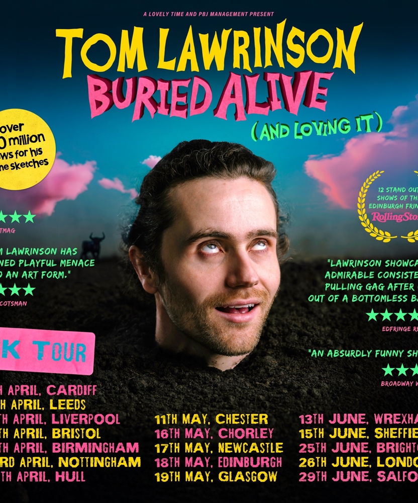 Event on 22 May 2025 - Tom Lawrinson @ Doors Open: 19:00