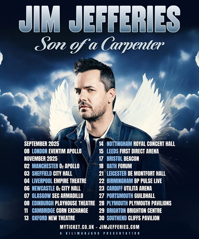 Event on 06 November 2025 - Jim Jefferies @ Doors Open: 19:00