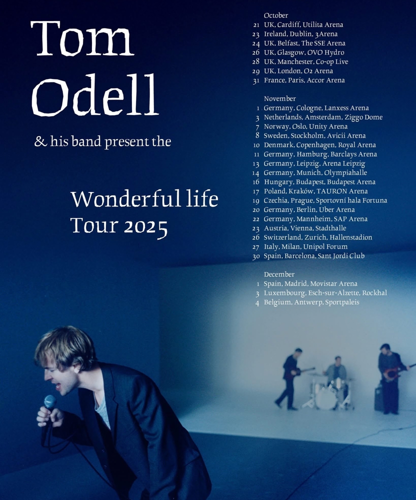  Foto zu Tom Odell - Wonderful Life Tour 2025 - 01 December 2025 - Movistar 