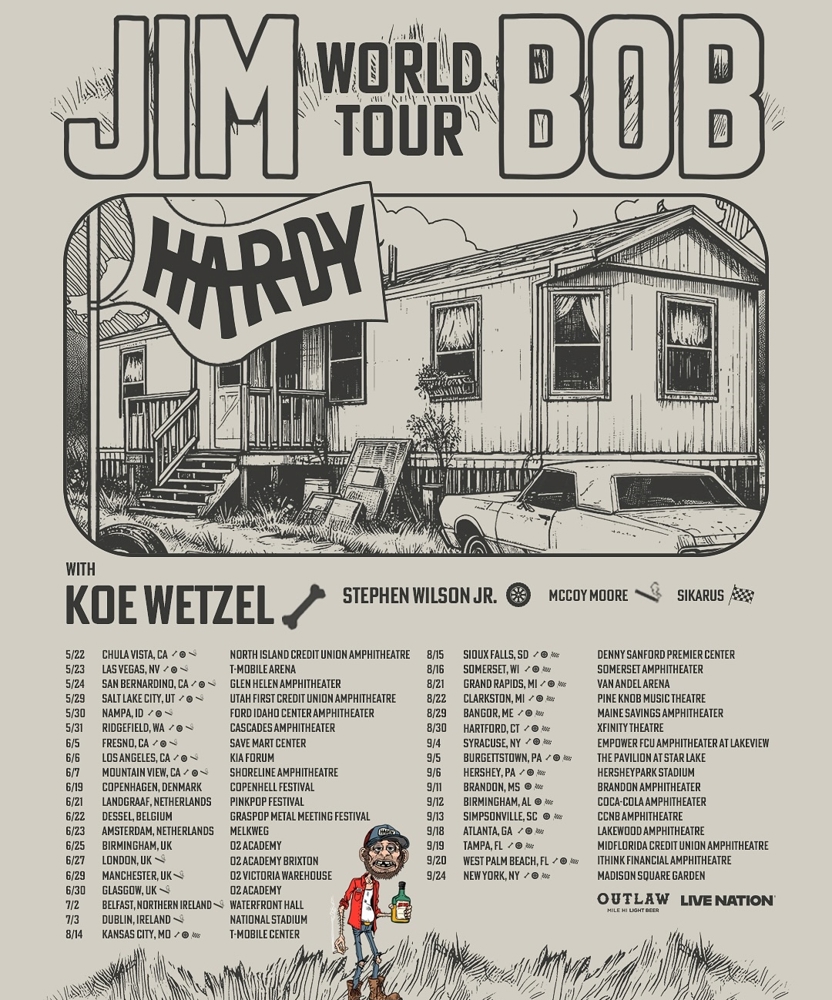 HARDY - Jim Bob World Tour | Event