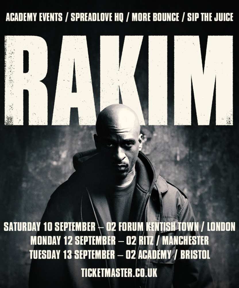 Rakim - UK Tour 2022 | Event
