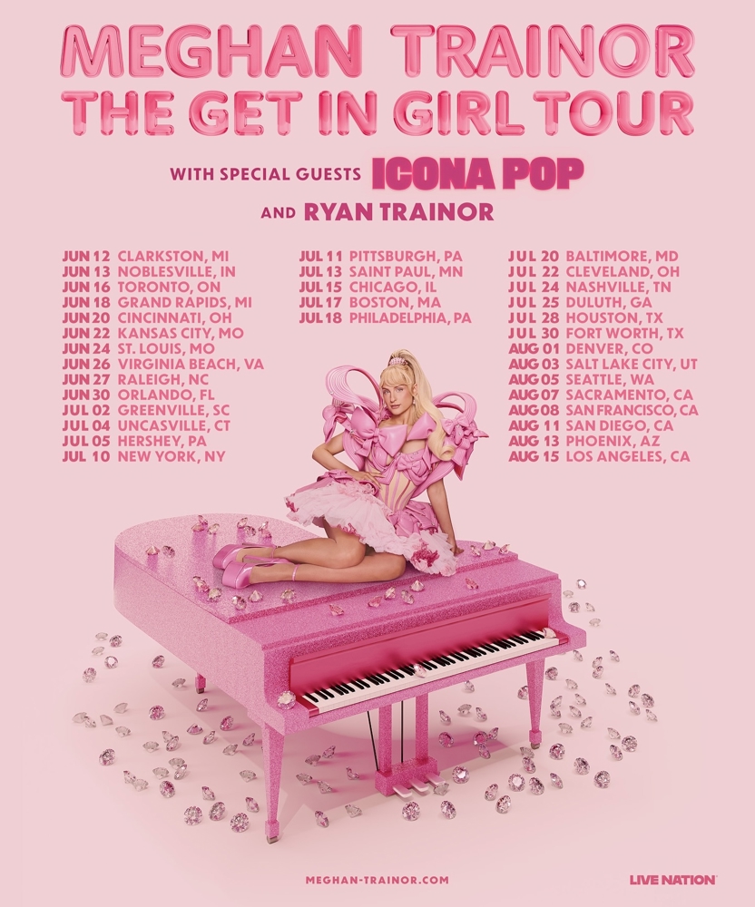 Meghan Trainor The Get In Girl Tour 30 July 2026 Dickies Arena meghan-trainor-the-get-in-girl-tour-30-july-2026-dickies-arena