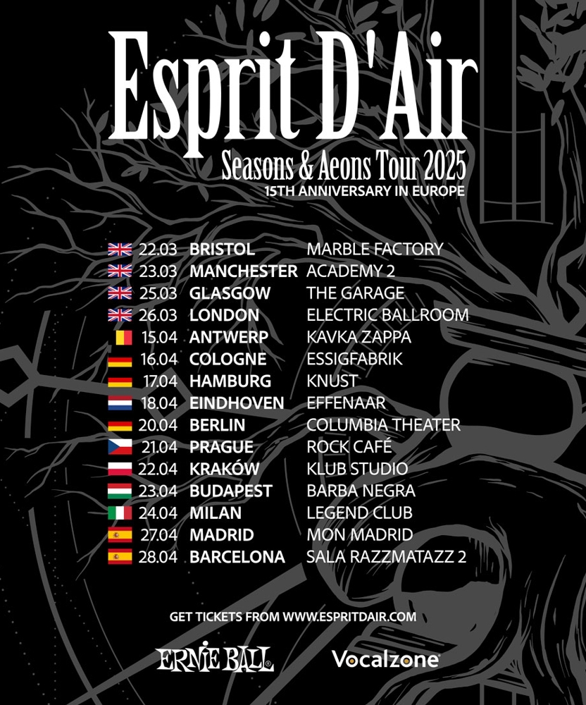Esprit D'Air - Seasons & Aeons Tour 2025 | Event