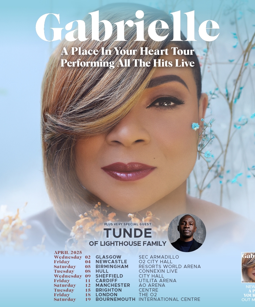 Gabrielle - A Place In Your Heart Tour | Event