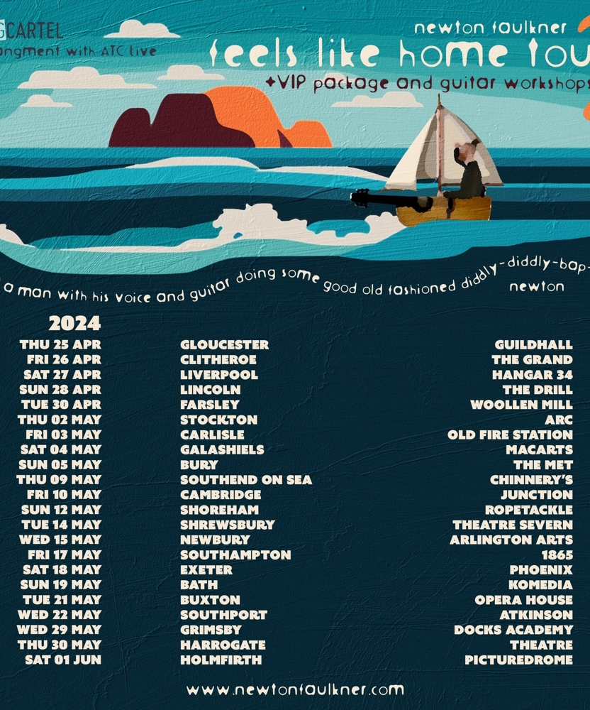 Newton Faulkner - Feels Like Home Tour | Event