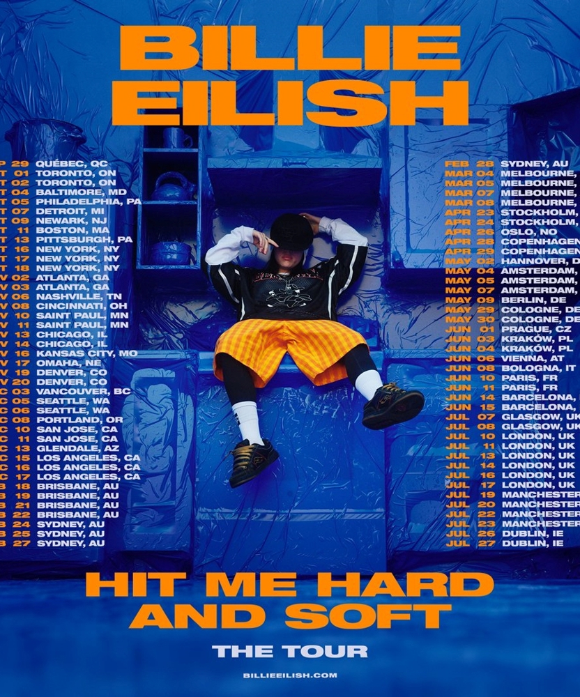 Billie Eilish - Hit Me Hard And Soft Tour | Event