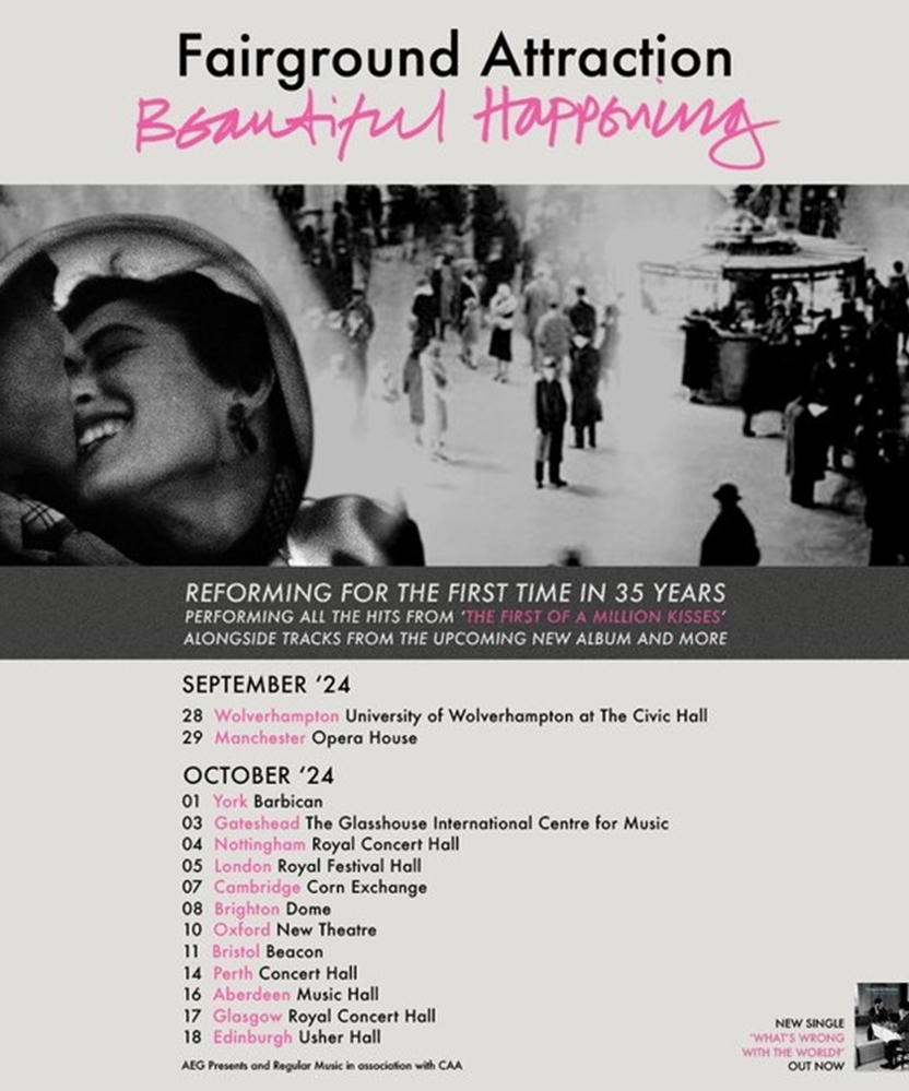 Fairground Attraction - Beautiful Happening UK Tour | Event