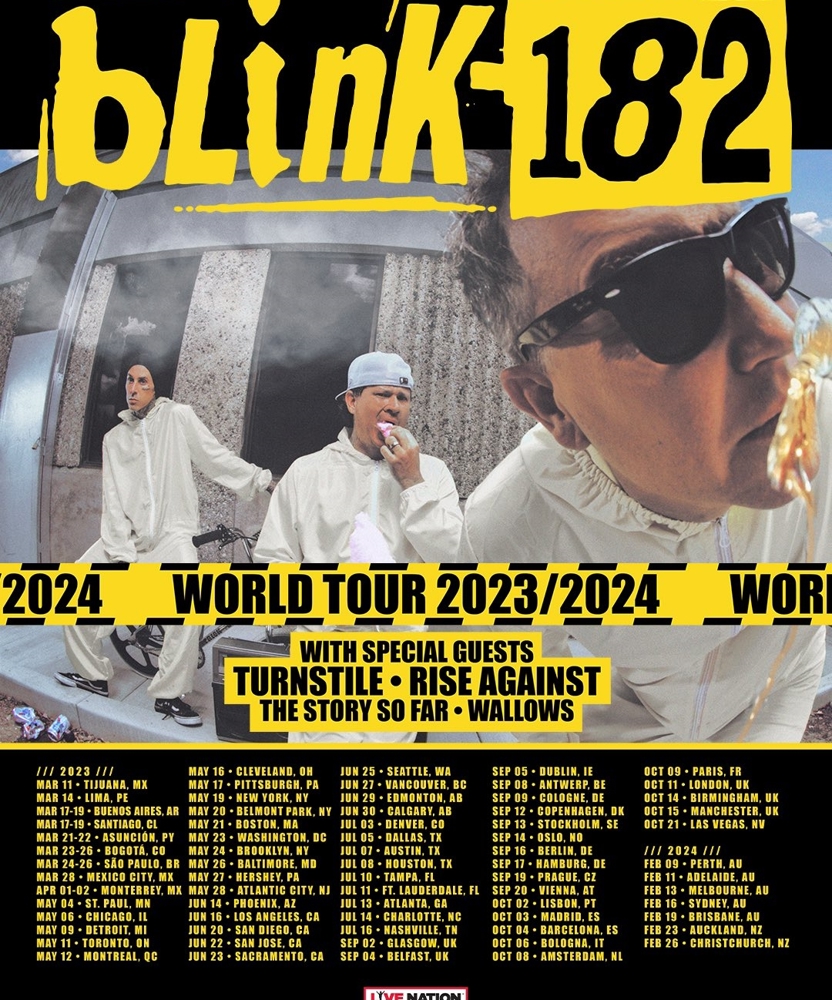 Blink-182 - World Tour 2023 - 2024 | Event