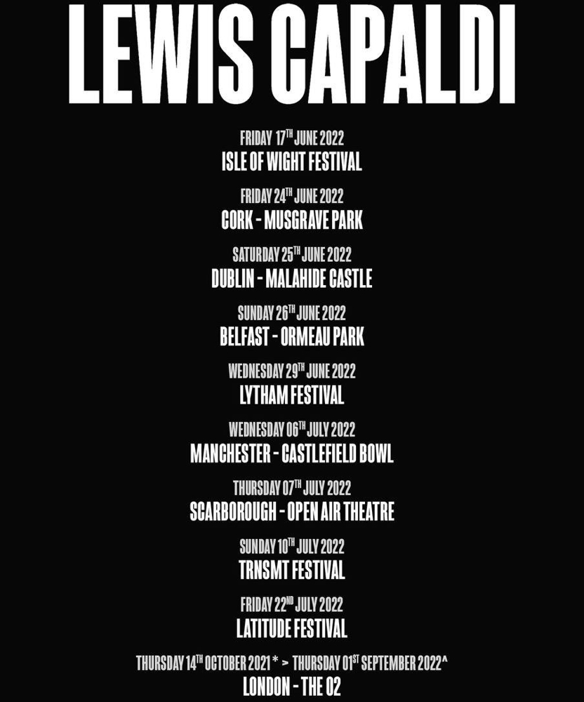 Lewis Capaldi - Divinely Uninspired To A Hellish Extent | Event